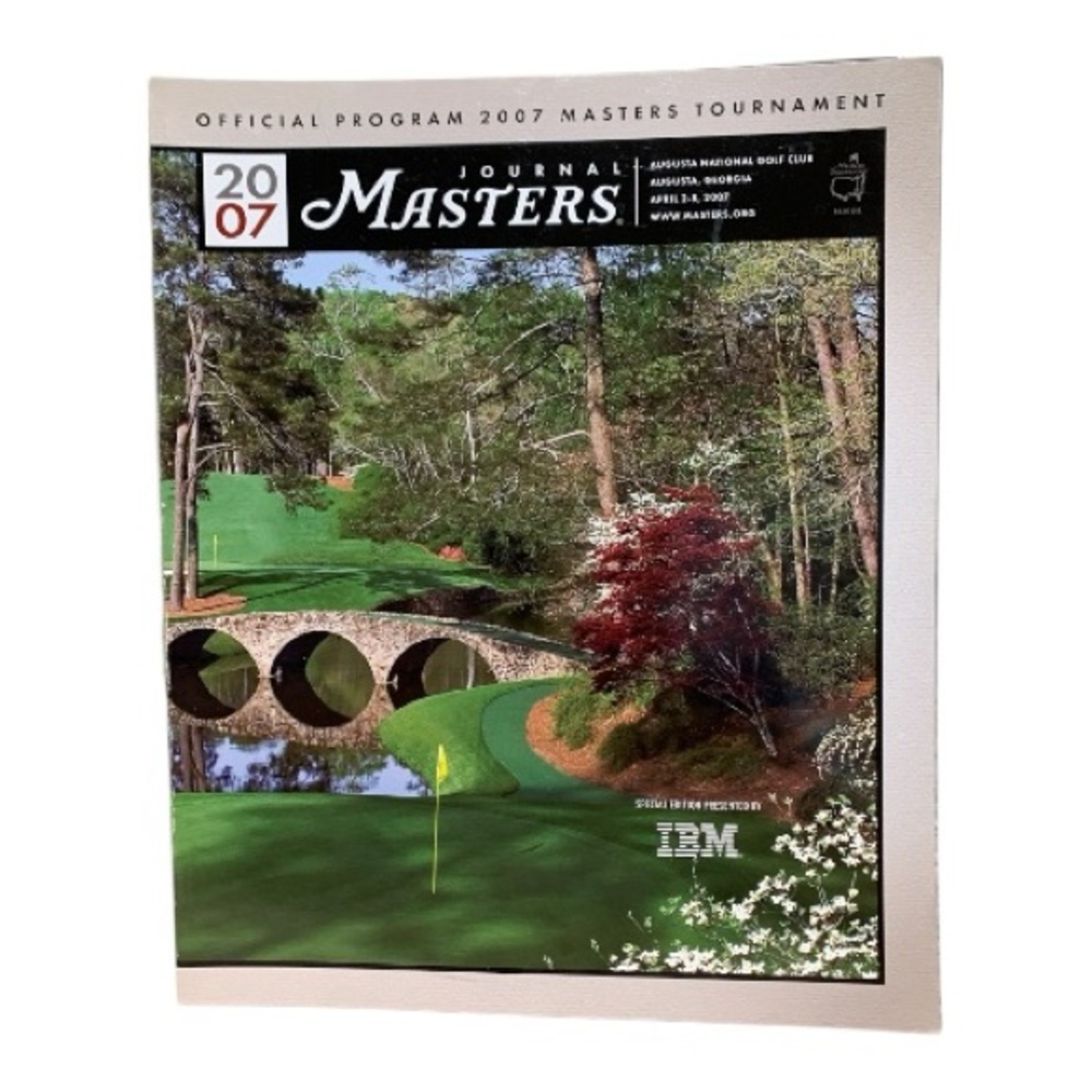 Masters Tournament Official Programs Set Years 20… - image 3